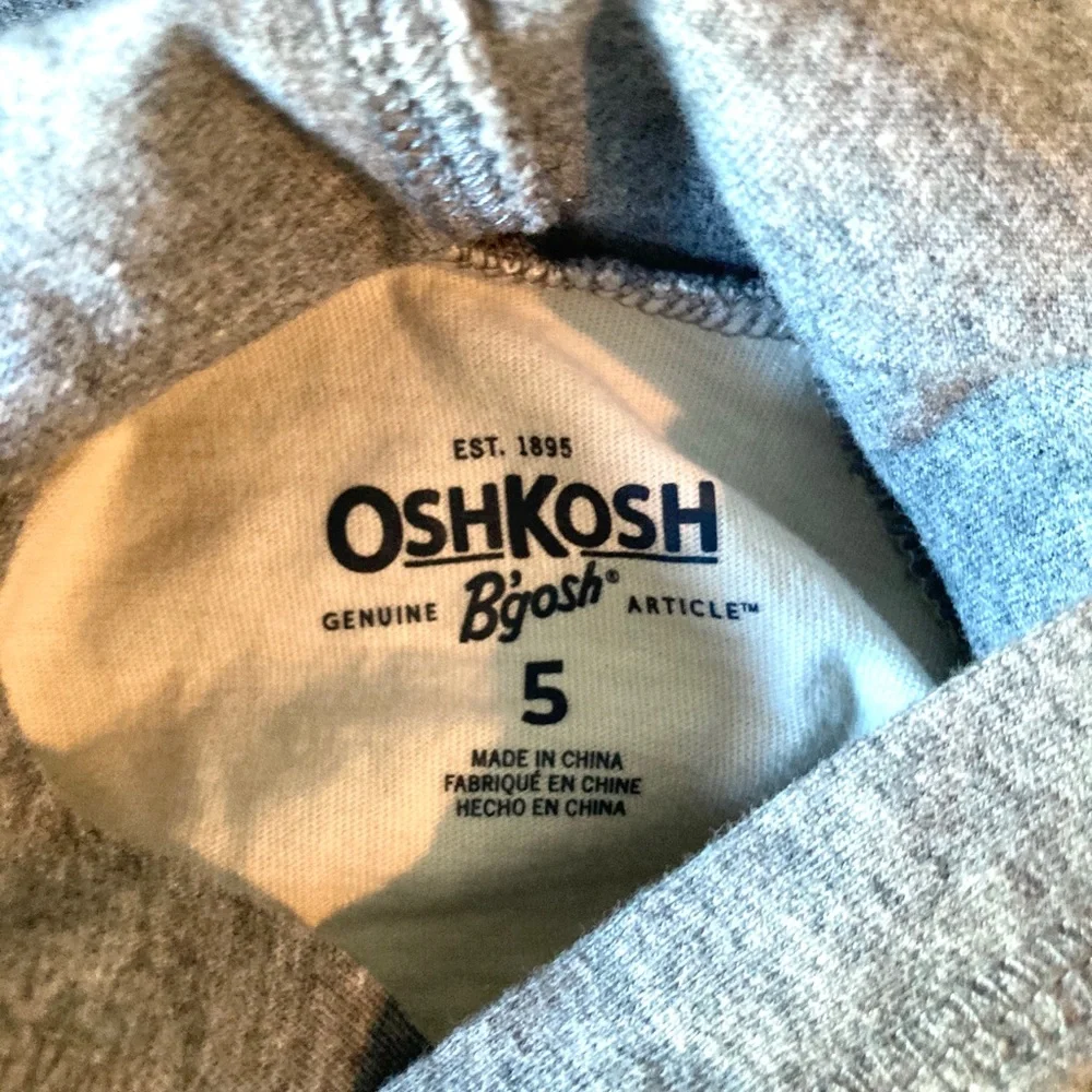 NWT Oshkosh jeans and 2 long sleeve tees Size 5